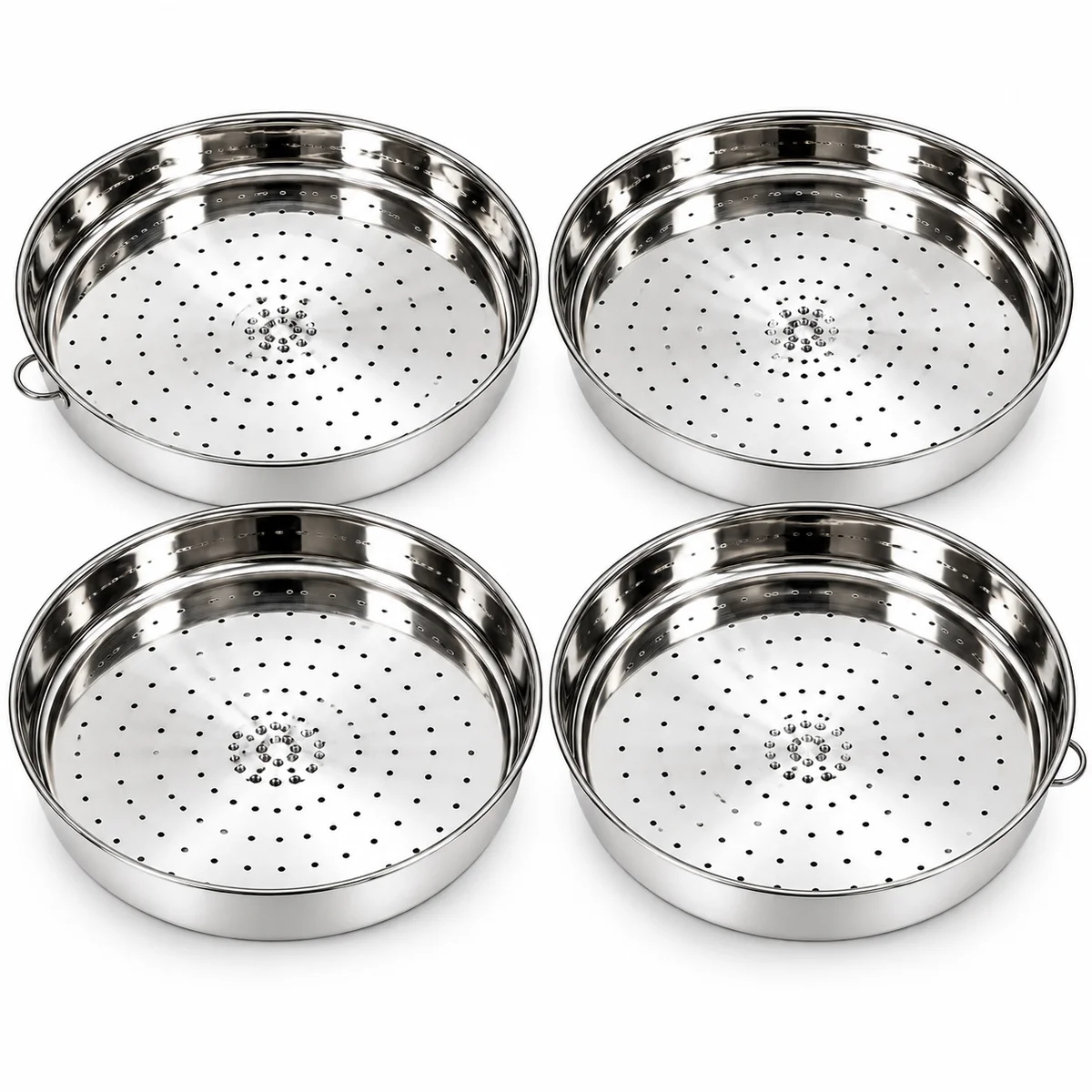 JHALLADA SET OF 4pc stainless steel