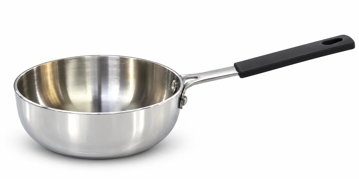 Tri-ply 3pc combo milk pan tadka pan mini kadai 2