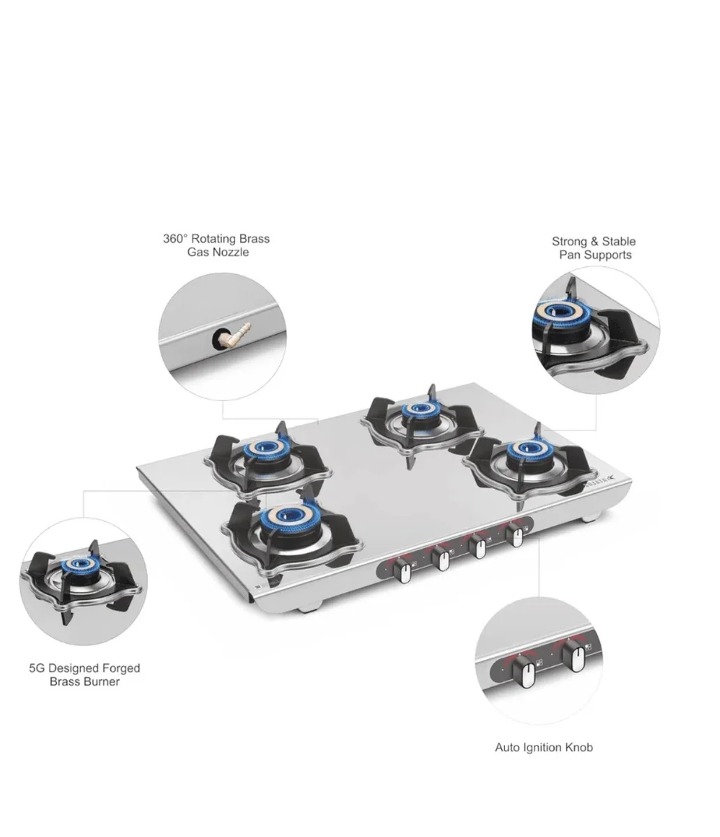 Sujata Majestic 4B auto ignition stove 2
