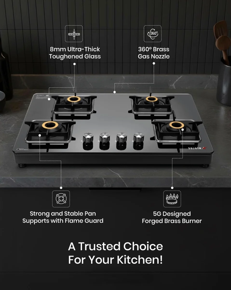 Sujata Premium 4B Manual stove 5
