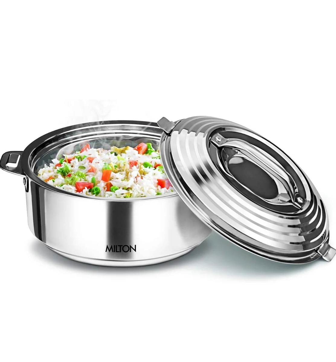 MILTON Galaxia 3500 Insulated Stainless Steel Casserole, 2.5L 2