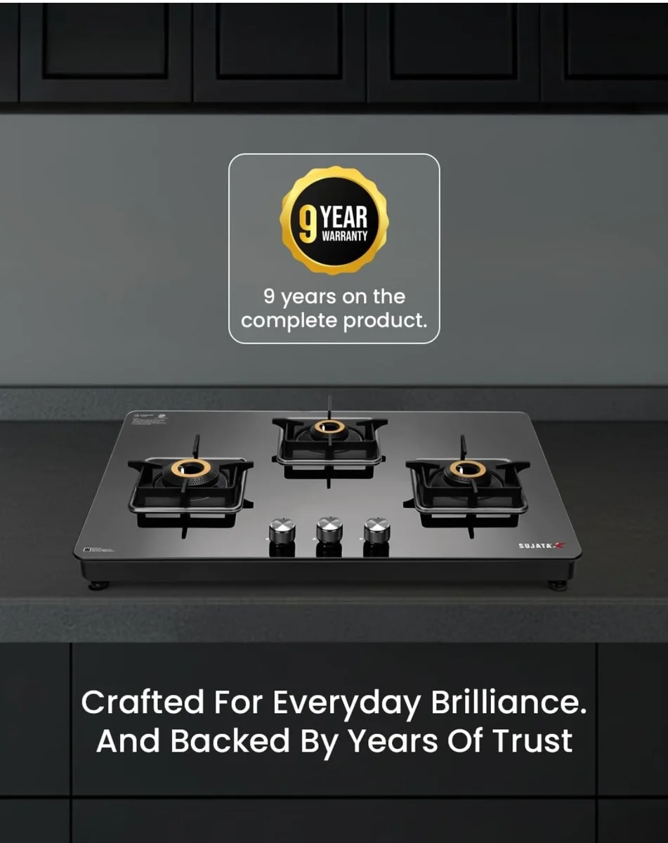 Sujata premium 3B Auto Ignition stove 10