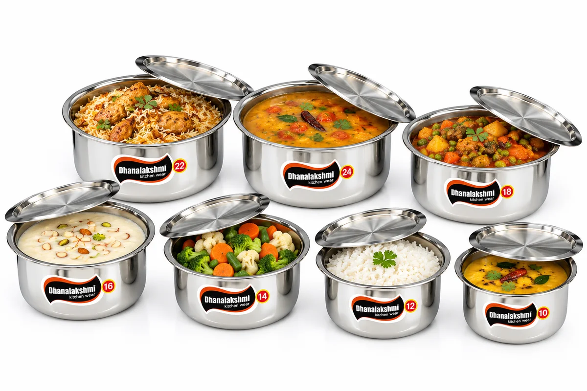 Tri-ply tope set of 7pc with lid 2