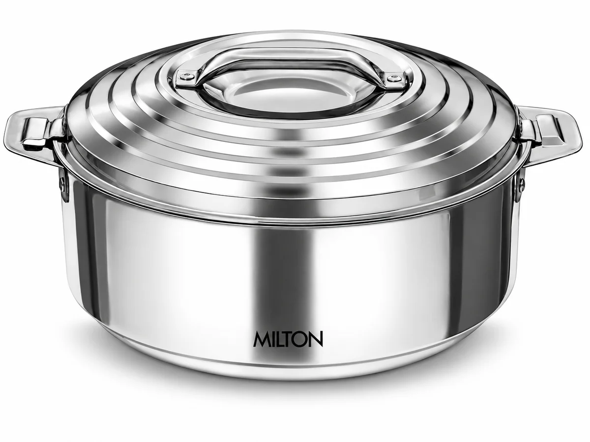 MILTON Galaxia 5000 Insulated Stainless Steel Casserole, 4.56 L 3