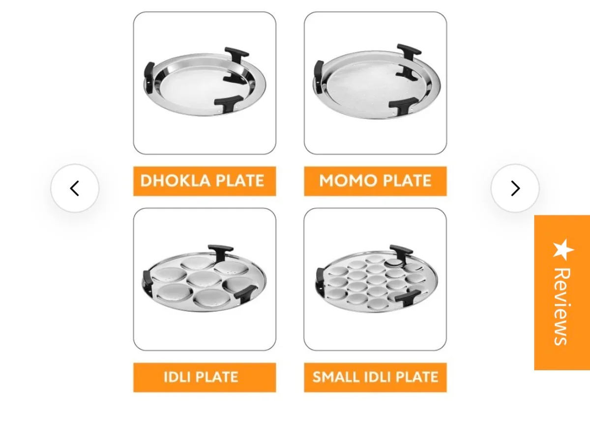Tri-ply multi Kadai 26cm 3