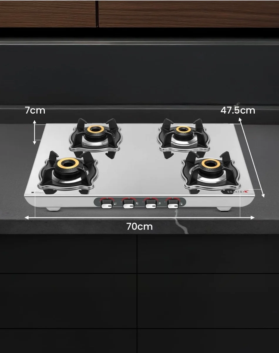 Sujata Majestic 4B manual stove 2