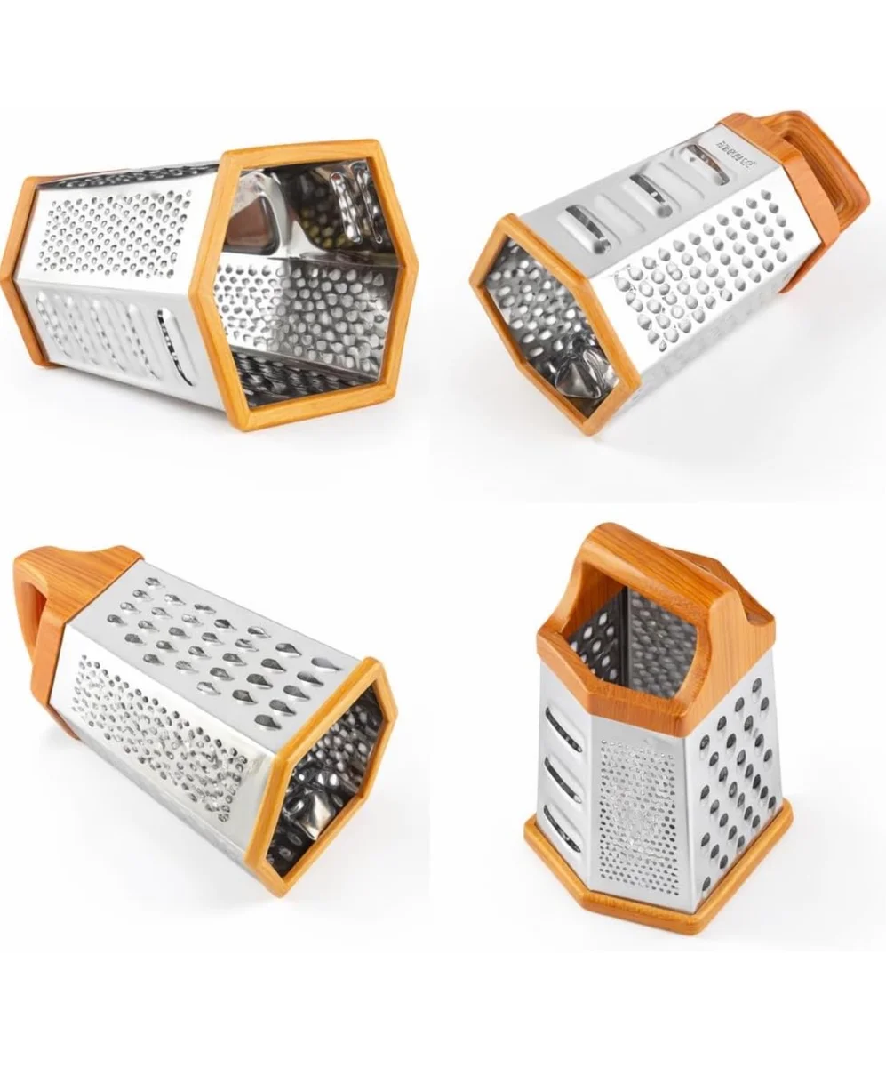Stainless Steel 6 Side Box Grater 3