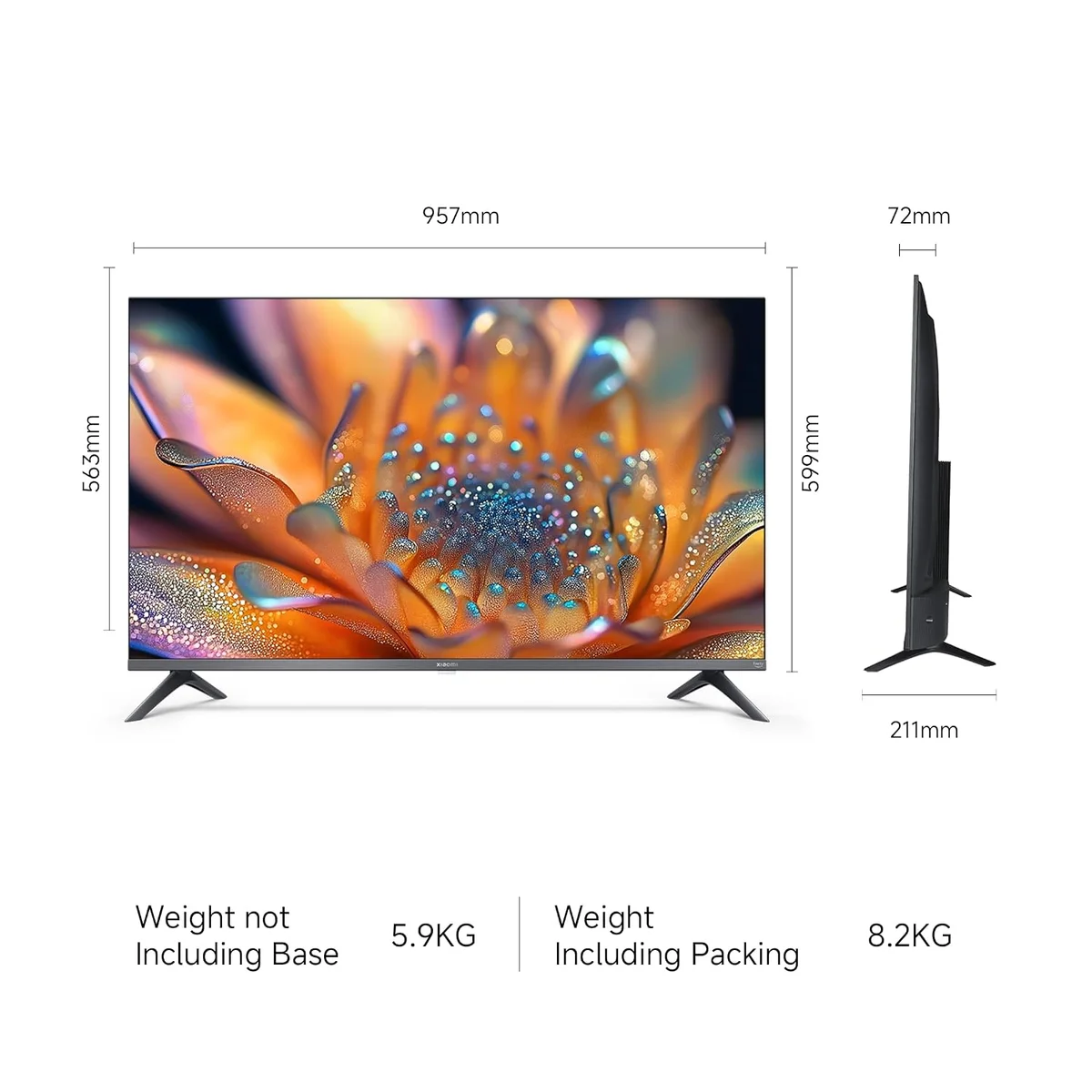 Xiaomi 108 cm (43 inch) FX Pro QLED Ultra HD 4K Smart Fire TV L43MB-FPIN 6