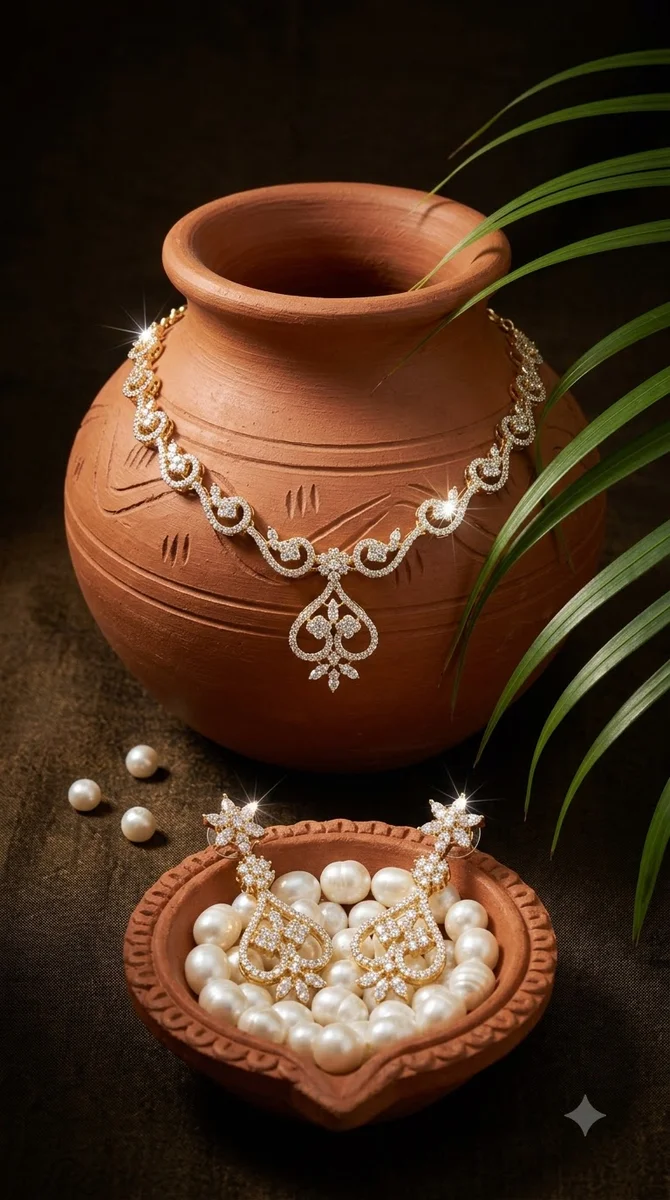 American Diamond Necklace -03