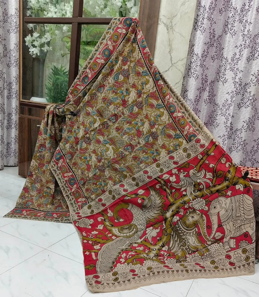 Printed Cotton Saree - 06