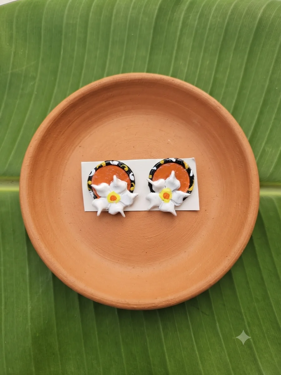 Floral Earrings - 02