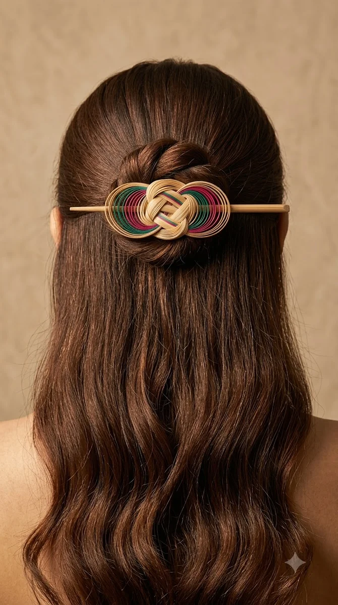 Bamboo Hair Bun Stick - 03