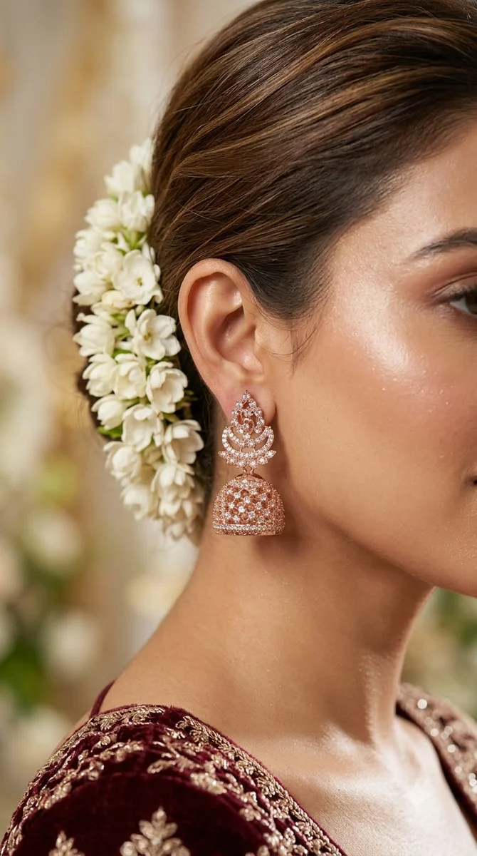 American Diamond Earrings -09