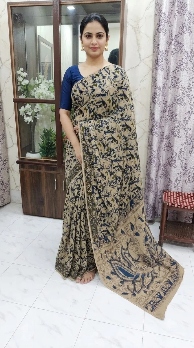 Printed Cotton Saree - 03