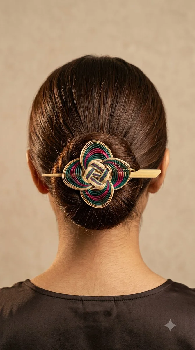 Bamboo Hair Bun Stick-02