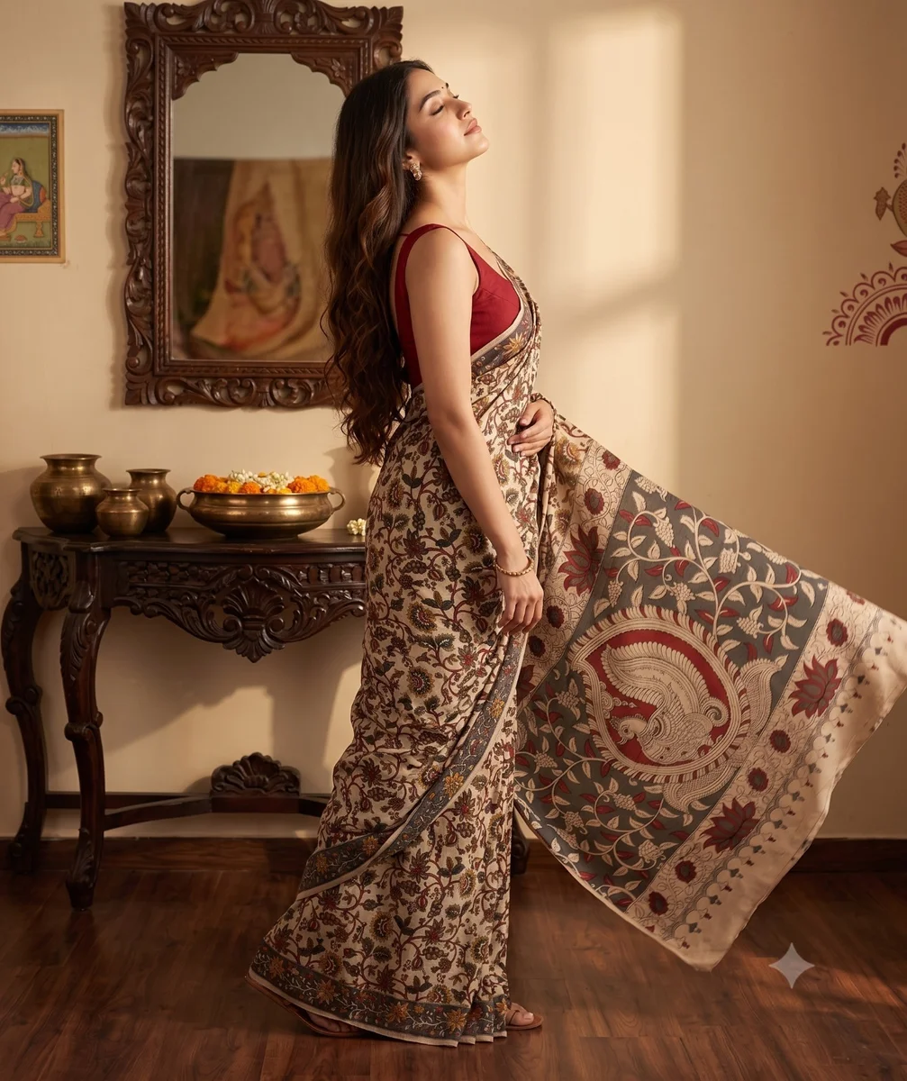 Printed Cotton Saree - 02