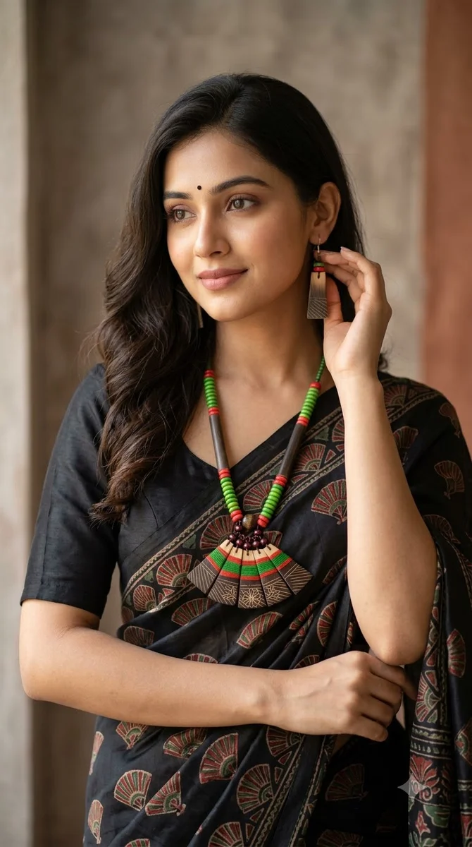 Bamboo Jewellery Set - 02