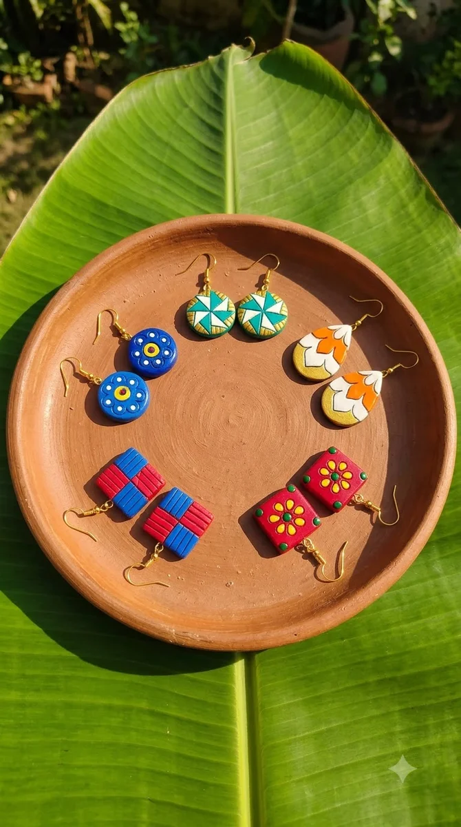 Terracotta Earrings - 05