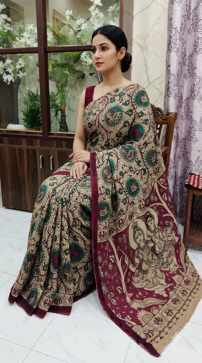 Printed Cotton Saree