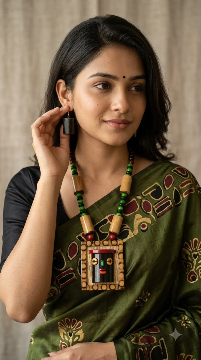 Bamboo Jewellery Set - 05