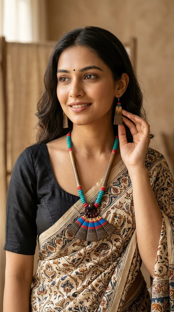 Bamboo Jewellery Set - 04