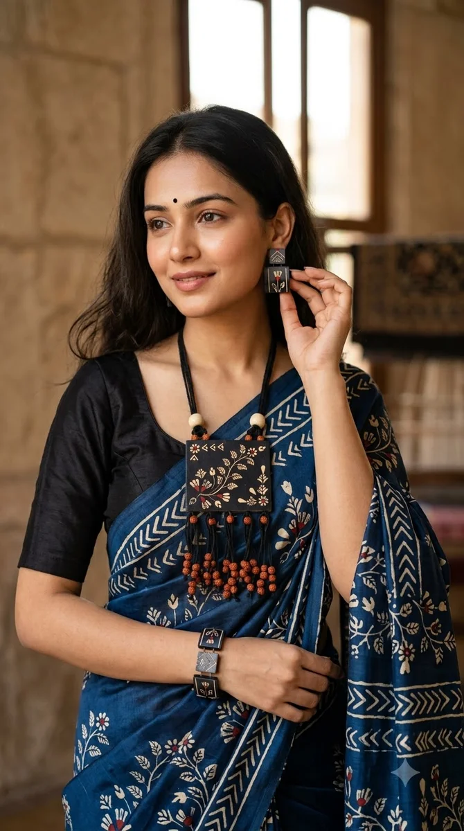Terracotta Jewellery Set - 08