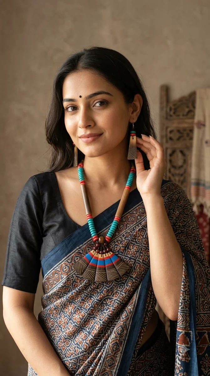 Bamboo Jewellery Set  - 01