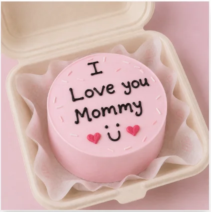 I Love You Mommy Pink Bento Cake – 250 g