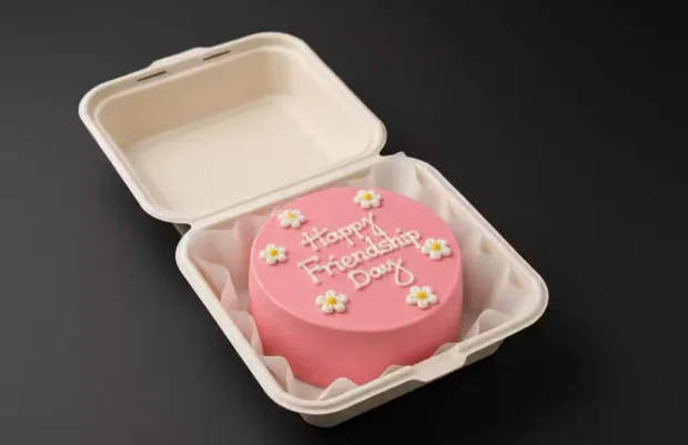 Friendship Day Pink Bento Cake – 250 g