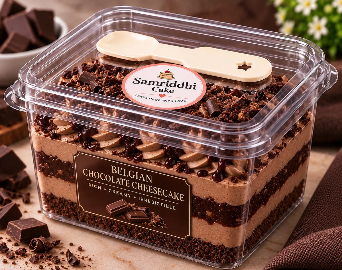 Belgian Chocolate Cheesecake 500 gm