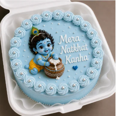 Mera Natkhat Kanha Janmashtami Bento Cake – 225 g
