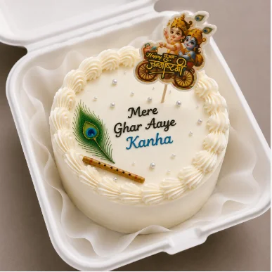 Mere Ghar Aaye Kanha Janmashtami Bento Cake – 225 gm