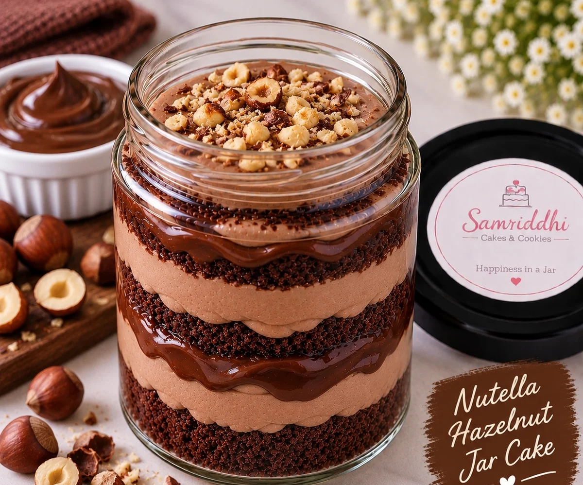 Nutella Hazelnut Jar Cake 150 gm