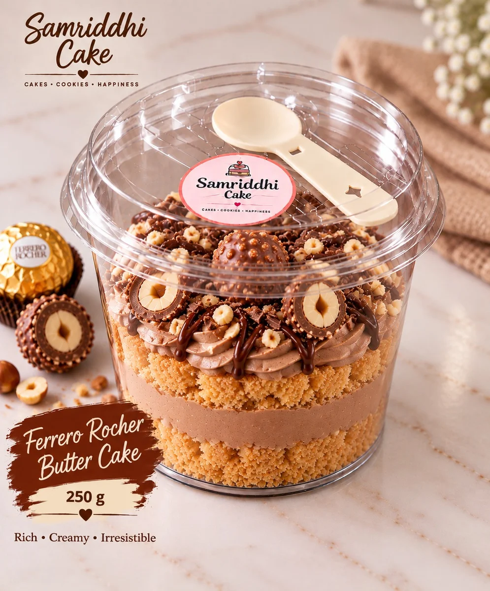 Ferrero Rocher Butter Cake – 250 g