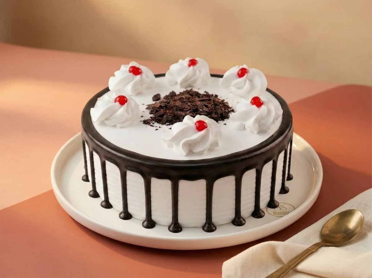 Classic Black Forest Chocolate Drip Cake – 500 g