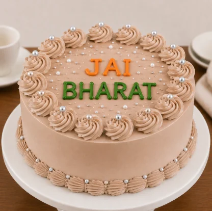 Jai Bharat Patriotic Celebration Cake – 500 g