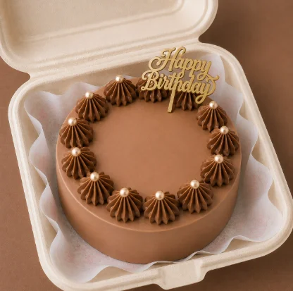 Chocolate Birthday Bento Cake – 250 g