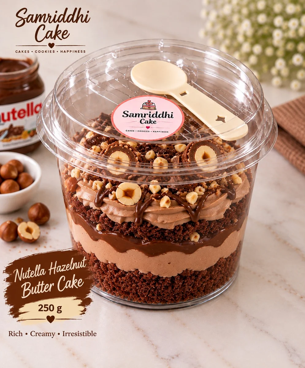 Nutella Hazelnut Butter Cake – 250 g