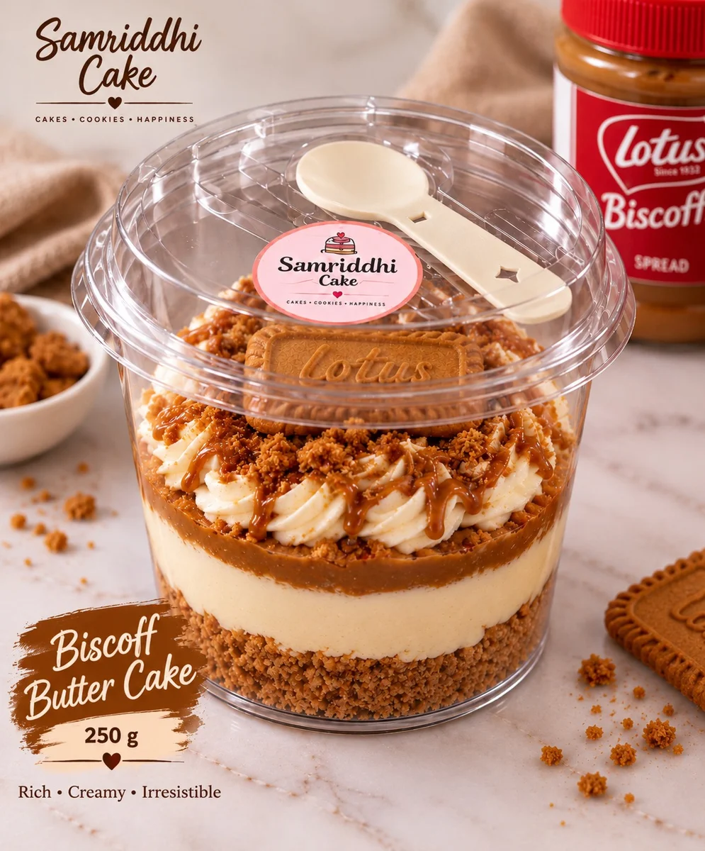 Biscoff Butter Cake – 250 g