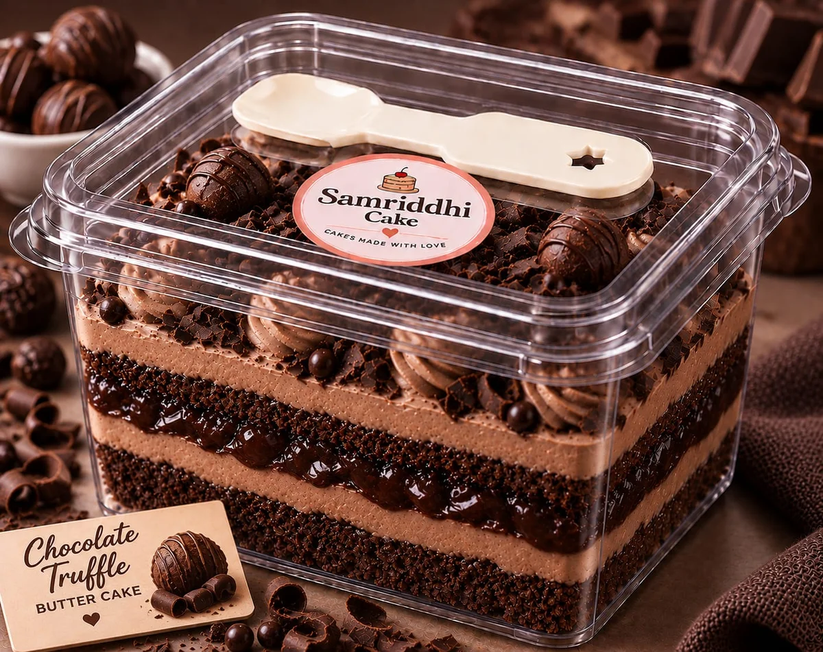 Chocolate Truffle Butter Cake 500 gm
