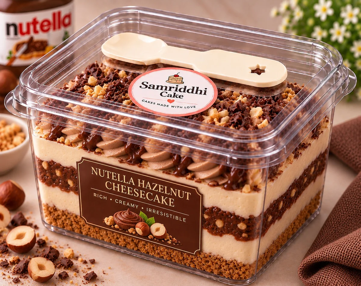 Nutella Hazelnut Cheesecake 500 gm