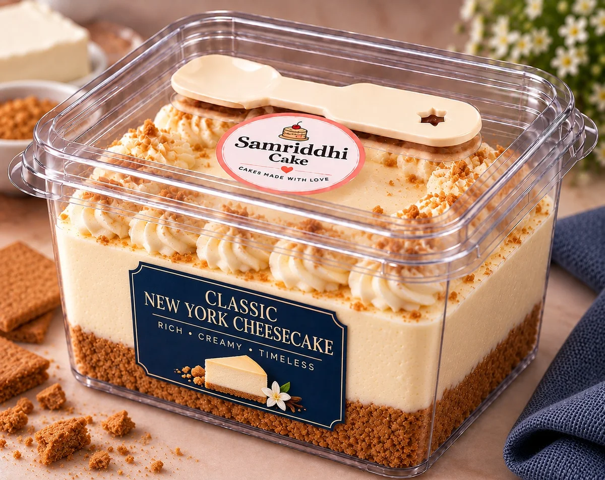 Classic New York Cheesecake 500 gm