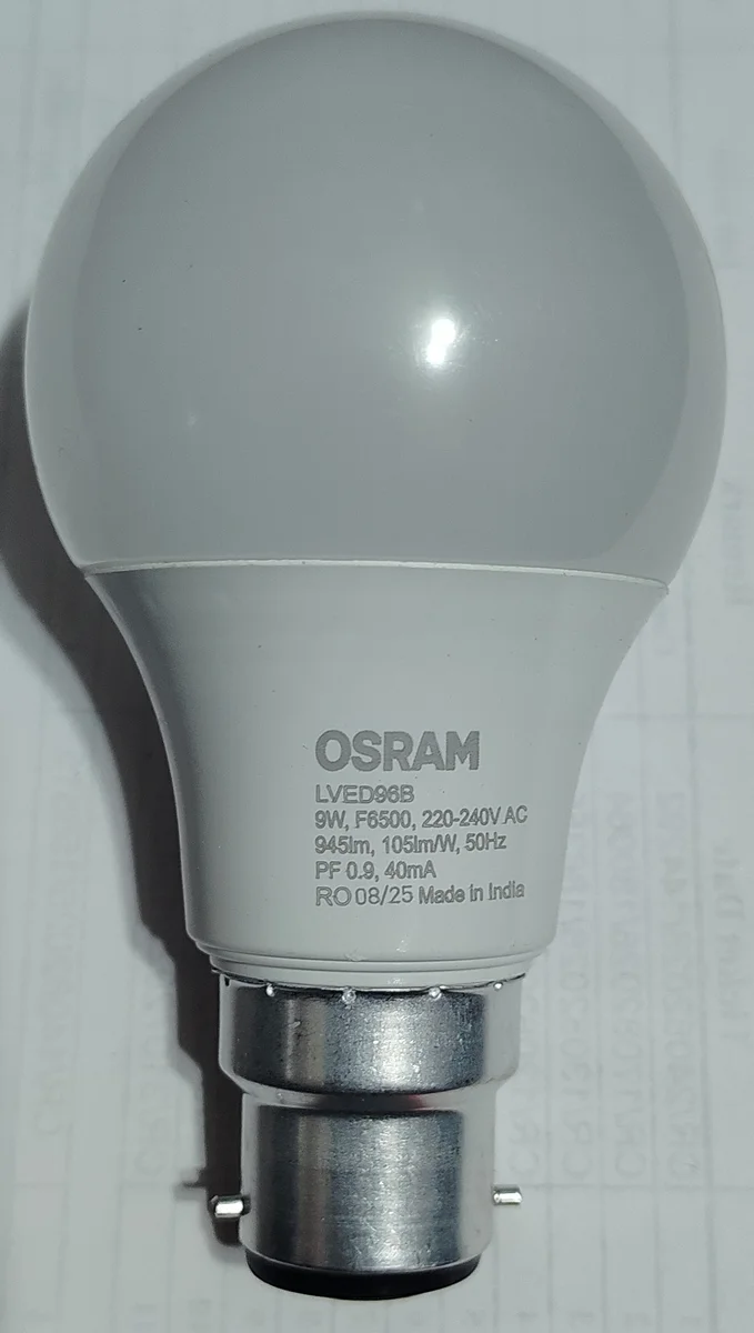 Osram Ledvance 9 Watt LED  1 Years warranty