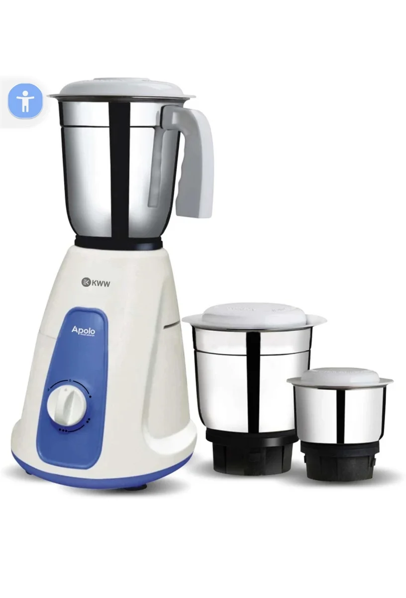 KWW APOLO MIXER GRINDER 550 WATT