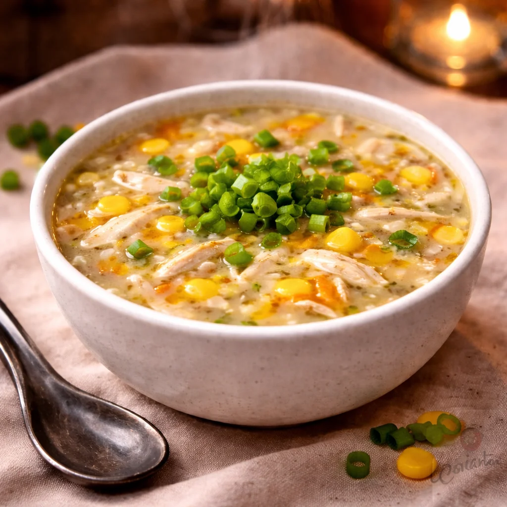 CHICKEN SWEET CORN SOUP