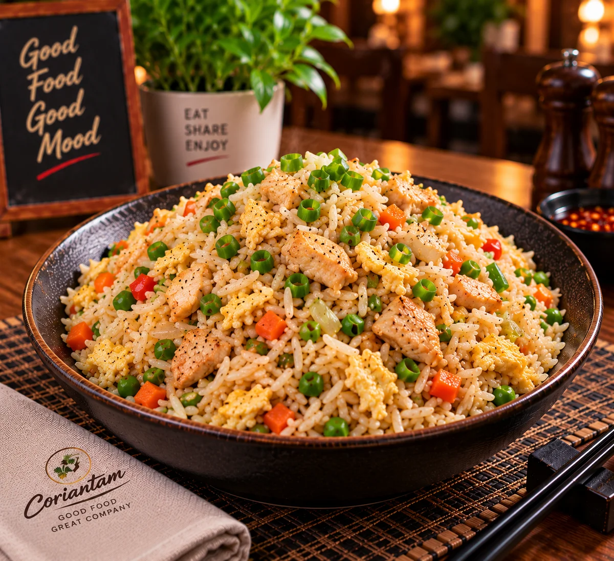 CHICKEN FRIED RICE
