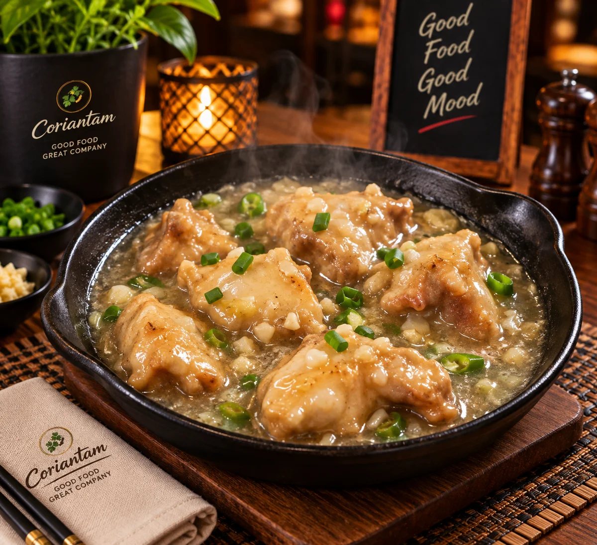 GARLIC CHICKEN