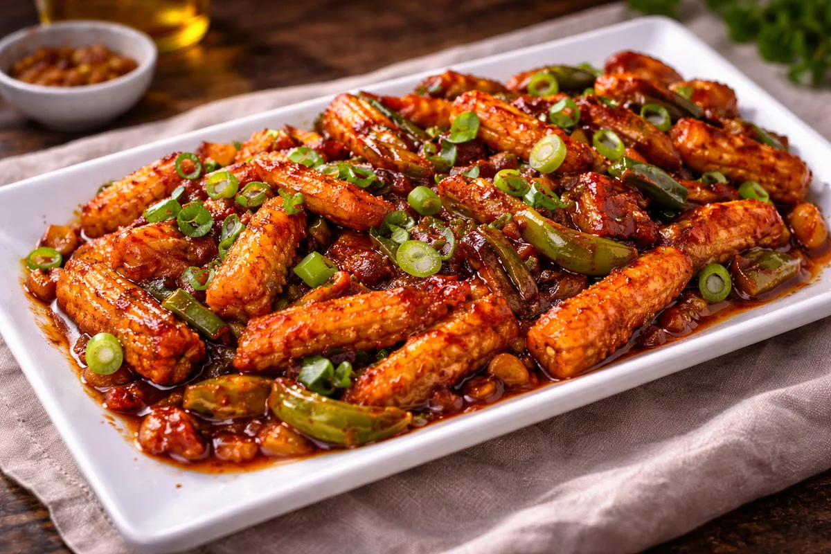 CHILLI MANCHURIAN BABY CORN