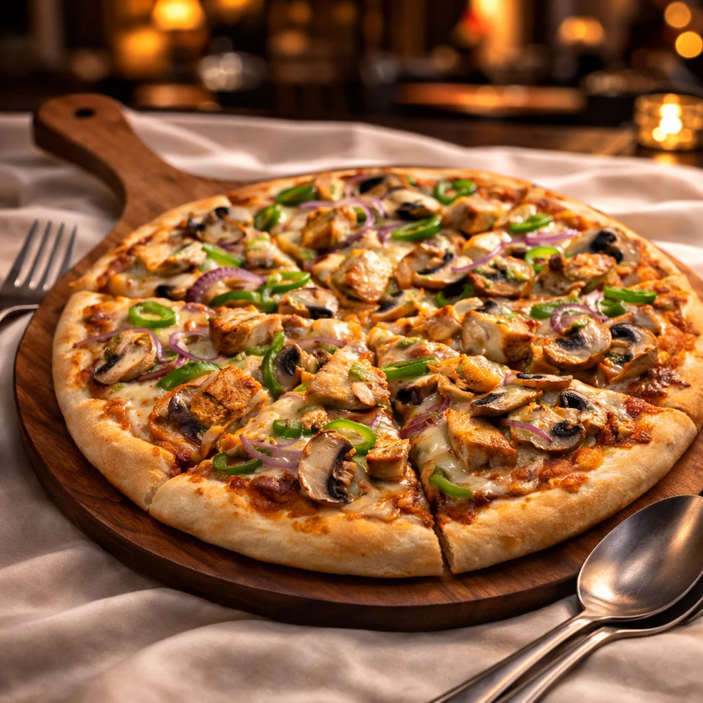 CHICKEN CORDINAL PIZZA (8")