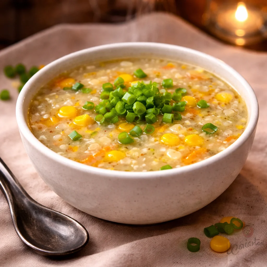SWEET CORN SOUP